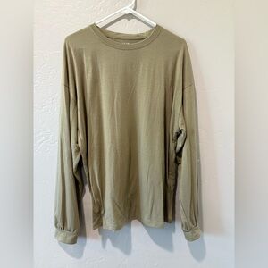 Shein Olive Green Long Sleeve
